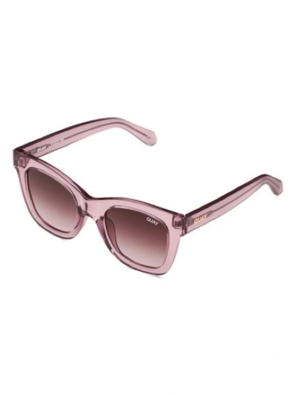QUAY After Hours BERRY Frame / BROWN PINK Lens sunglasses NEW - Picture 4 of 6